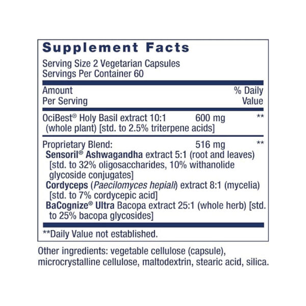 Adrenal Energy Formula 120 Veg Capsulas - Life Extension
