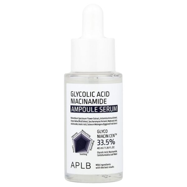Ampola Sérum de Niacinamida de Ácido Glicólico 40 ml - APLB