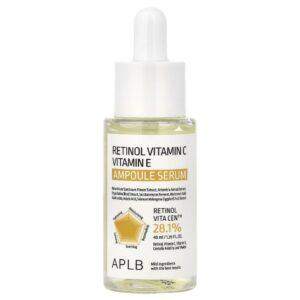 Ampola Sérum de Retinol Vitamina C e Vitamina E 40 ml - APLB