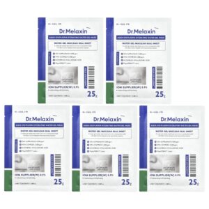 Aqua Ion Plasma Máscara Gel Hidratante 5 Unidades (25 g) - Dr.Melaxin