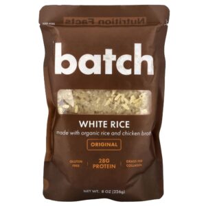 Arroz Branco Orgânico com Caldo de Galinha Original 226 g - Batch