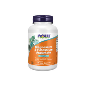 Aspartato de Potássio e Magnésio 120 Veg Cápsulas - Now Foods