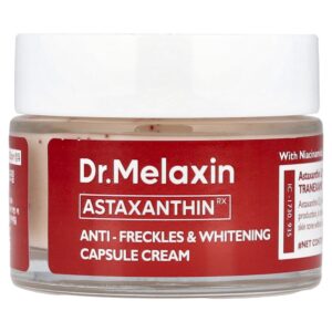 AstaxanthinRX Creme em Cápsula Antisardas e Clareador 50 g - Dr.Melaxin