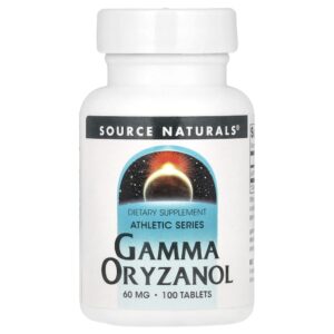 Athletic Series Gama-Oryzanol 60 mg 100 Comprimidos - Source Naturals