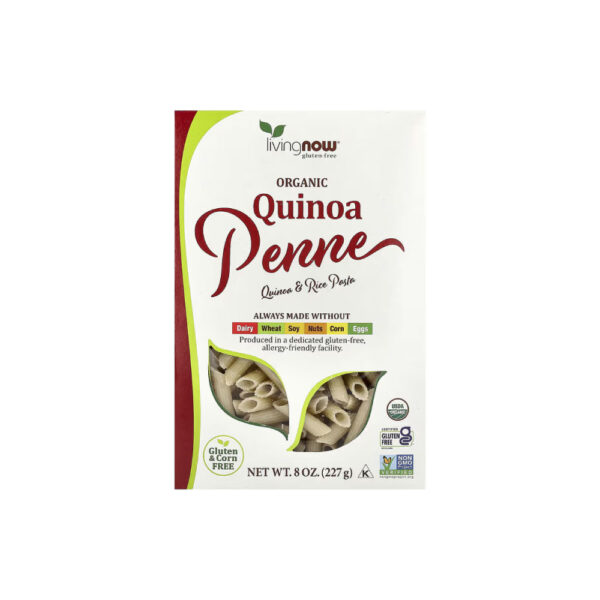 Penne de Quinoa Orgânica 227g - Now Foods