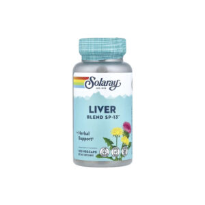 Kidney Blend SP-6 Fórmula para os Rins 100 Cápsulas Vegetais - Solaray