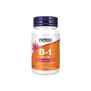 B-1 100mg 100 Tabletes - Now Foods