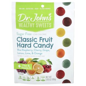 bala-dura-de-frutas-classica-framboesa-azul-cereja-uva-limao-siciliano-limao-tai-2kvgas6ibf.jpg Bala Dura de Frutas Clássica Framboesa Azul Cereja Uva Limão Siciliano Limão Taiti e Laranja 109 g - Dr. John's Healthy Sweets
