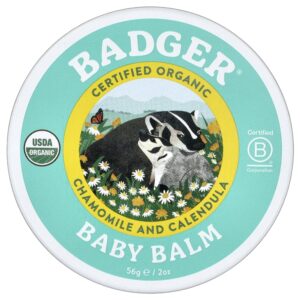 Bálsamo Infantil Suavizante Camomila e Calêndula Baby Balm 56 g - Badger