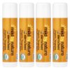 Bálsamo Labial Orgânico Tangerina e Camomila 4 Unidades 4,25 g Cada - Mild By Nature