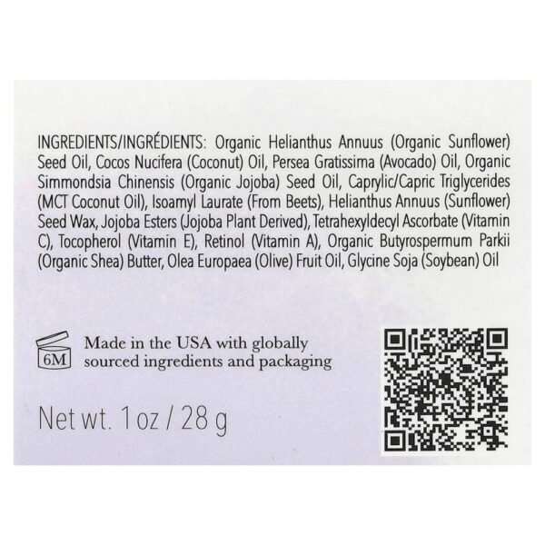 Bálsamo Noturno Restaurador de Retinol 28 g - 100% Pure