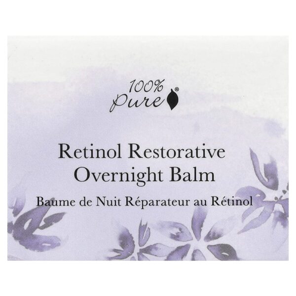 Bálsamo Noturno Restaurador de Retinol 28 g - 100% Pure