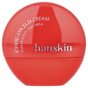 Base Facial DD Cream Code-On Tom 21N Light Beige 35 ml - Hanskin