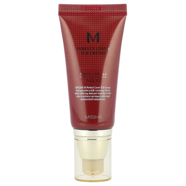 bb-cream-m-perfect-cover-fps-42-no-23-bege-natural-50-ml-missha-d2cc30dd-nlxwfrnaqg.jpg BB Cream M Perfect Cover FPS 42 Nº 23 Bege Natural 50 ml - Missha