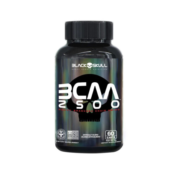 BCAA 2500 60 Tabletes - Black Skull
