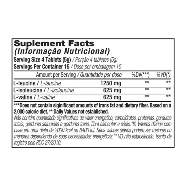 BCAA 2500 60 Tabletes - Black Skull