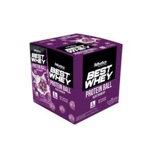 Best Whey Protein Ball Açaí Crunchy 20 sachês de 30g - Atlhetica