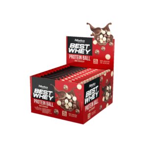 Best Whey Protein Ball Duo Crunchy 20 sachês de 30g - Atlhetica