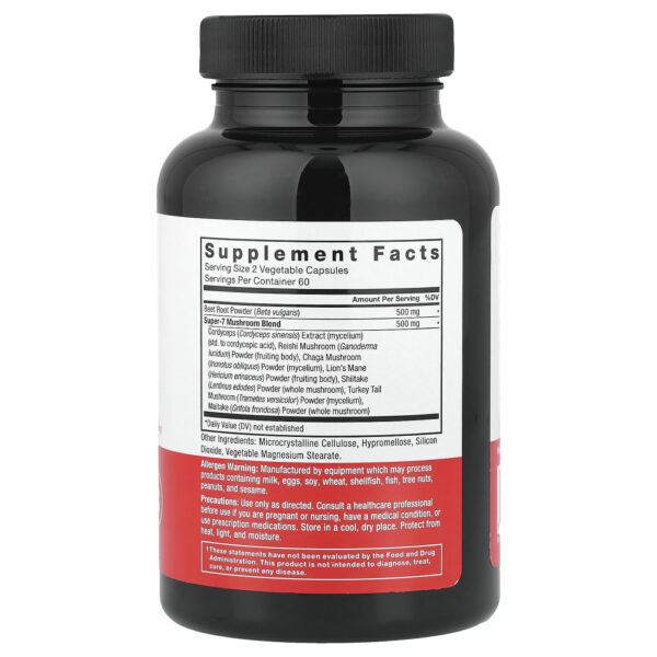 Beterraba e Cogumelos 120 Cápsulas Vegetais - Force Factor