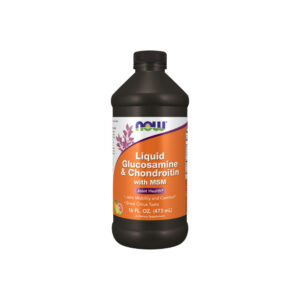 Glucosamina e Condroitina com MSM Líquida - Now Foods 473ml