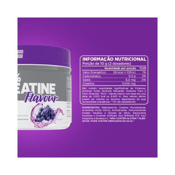 100% CREATINE Flavour 300g - Atlhetica Limão