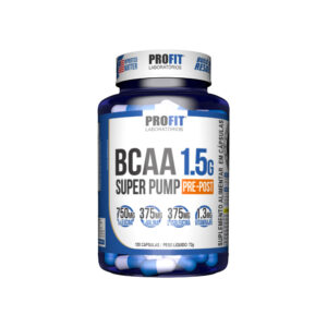 BCAA 1.5G Super Pump Pre-Post - PROFIT 120 Cápsulas