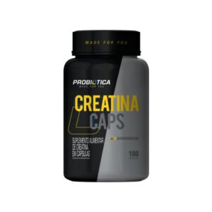 Creatina CAPS Monohidratada - Probiótica 180 Cápsulas