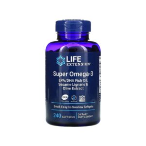 Super Ômega 3 - Life Extension 120 softgels