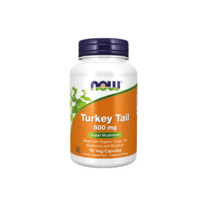 Turkey Tail (Cogumelo Cauda de Peru) 500mg 90 Veg Cápsulas - Now Foods