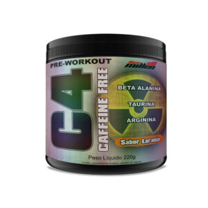 C4 Caffeine Free 220g - New Millen Laranja