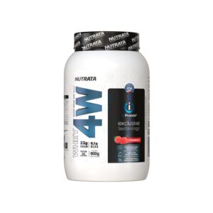 Whey 4W 900g - Nutrata Morango