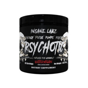 Pré-treino Psychotic Black 220g - Insane Labz Watermelon
