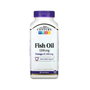 Fish Oil Ômega 3 1200mg - 21st Century 140 softgels