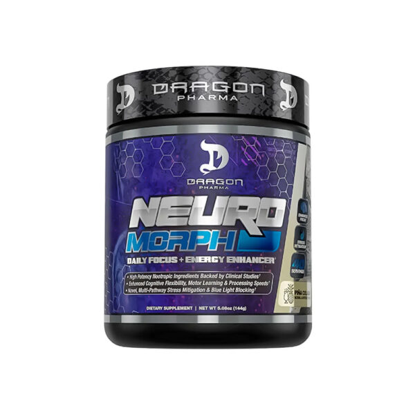 Nootrópico NeuroMorph 40 doses - Dragon Pharma Abacaxi