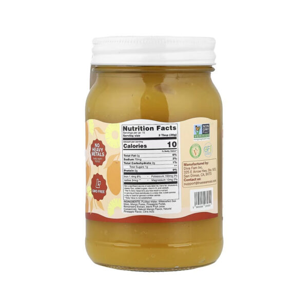 Superalimento em Gel de Musgo Marinho 473ml - True Sea Moss Morango