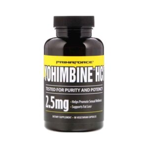 Yohimbine Ioimbina 2,5mg - Primaforce 270 cápsulas