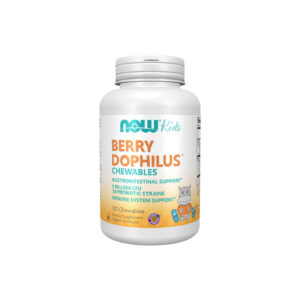 Berry Dophilus Tabletes Mastigáveis - Now Foods 120 Tabletes