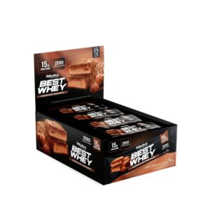 Best Whey Bar 12 unidades 62G - Atlhetica Cheesecake de morango