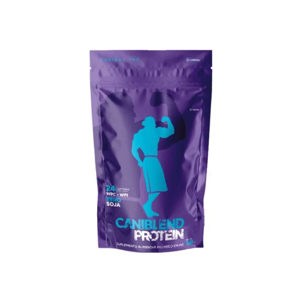 Caniblend Protein Zero Soja - CANIBAL INC Morango 1,8kg