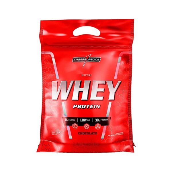 Nutri Whey Protein Refil - Integralmedica Chocolate 900g