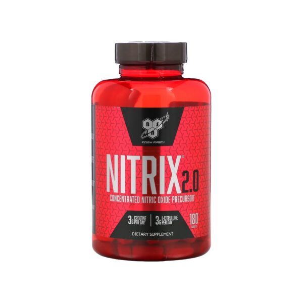 Vasodilatador NITRIX 2.0 - BSN 180 Cápsulas