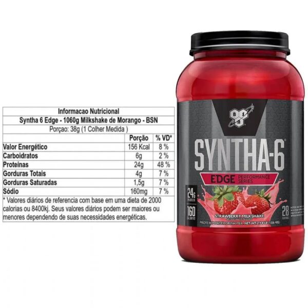 Syntha-6 Edge Proteína Ultra Premium - BSN Milkshake de chocolate 1,12kg