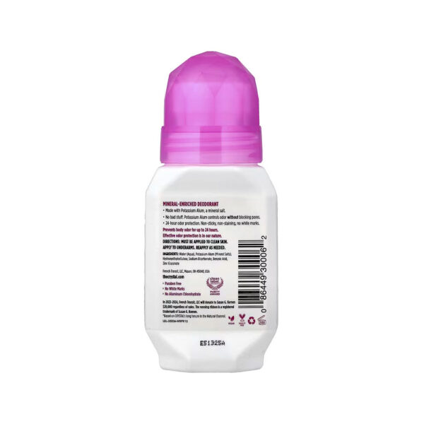 Desodorante Roll-on Enriquecido com Minerais 66ml - Crystal Lavanda e Chá Branco