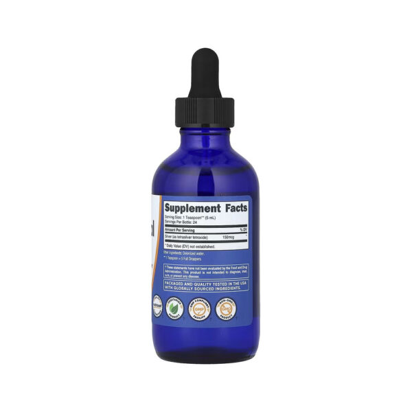 Prata Coloidal 150mcg sem sabor - Nutricost 240ml