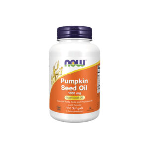 Pumpkin Seed Oil 1000mg (Óleo de semente de abóbora) - Now Foods 200 Cápsulas