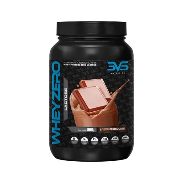 Whey Zero Lactose 900g - 3VS Baunilha