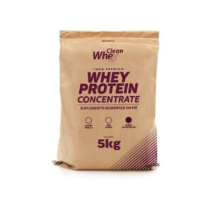 Whey Protein Concentrado 5kg - Clean Whey Baunilha