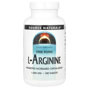L-Arginina 1.000 mg 100 Tabletes - Source Naturals