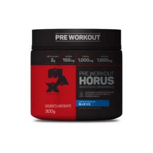 Pré-treino Hórus 300g - Max Titanium Blue ice