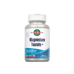 Magnesium Taurate + (Magnésio Taurato) com Vitamina B-6 - KAL 180 Cápsulas